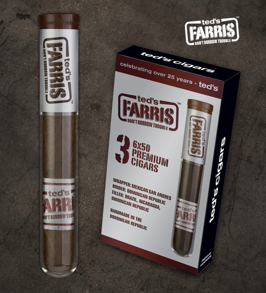 Ted's Cigars Brand Designs — cigars farris design by Joe Scheirich Media