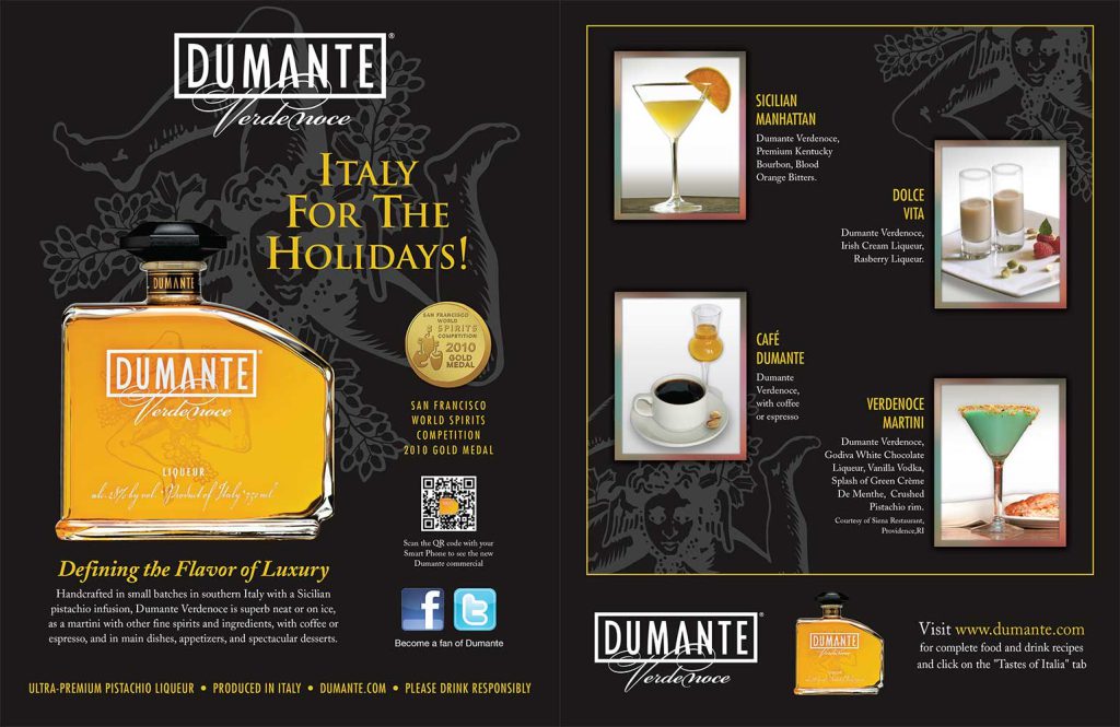 Dumante — dumante italiaq sept2012 design by Joe Scheirich Media