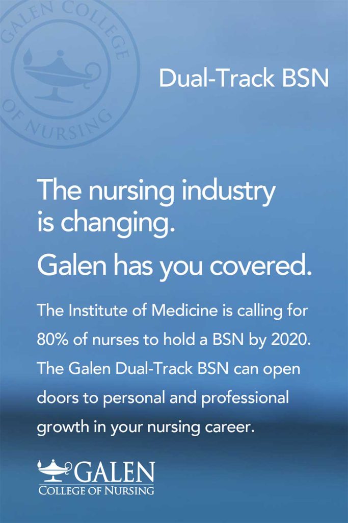 Galen College of Nursing — galen ad1 design by Joe Scheirich Media