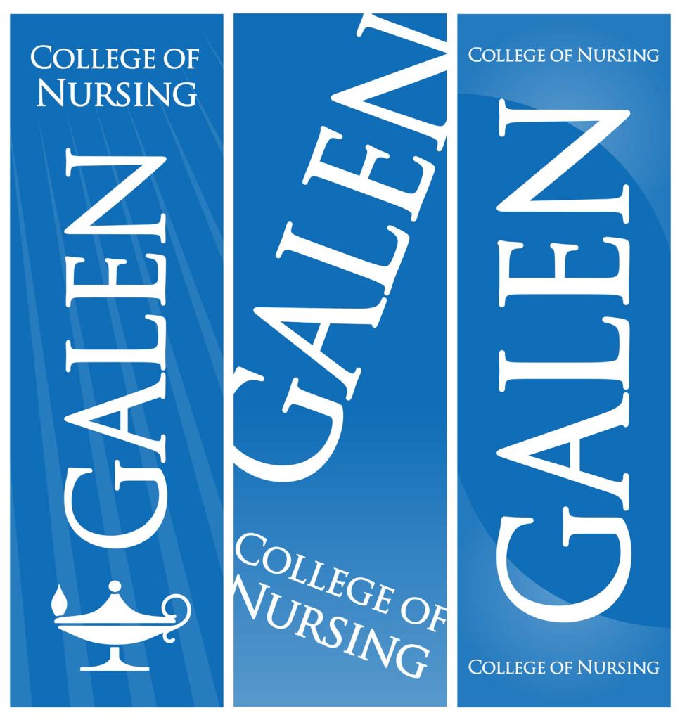 Galen College of Nursing — galen banners design by Joe Scheirich Media