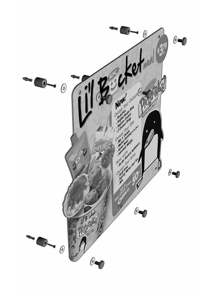 More Work — kfc explode design by Joe Scheirich Media